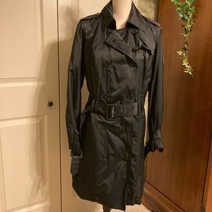 Jessica London Black trench coat size 12